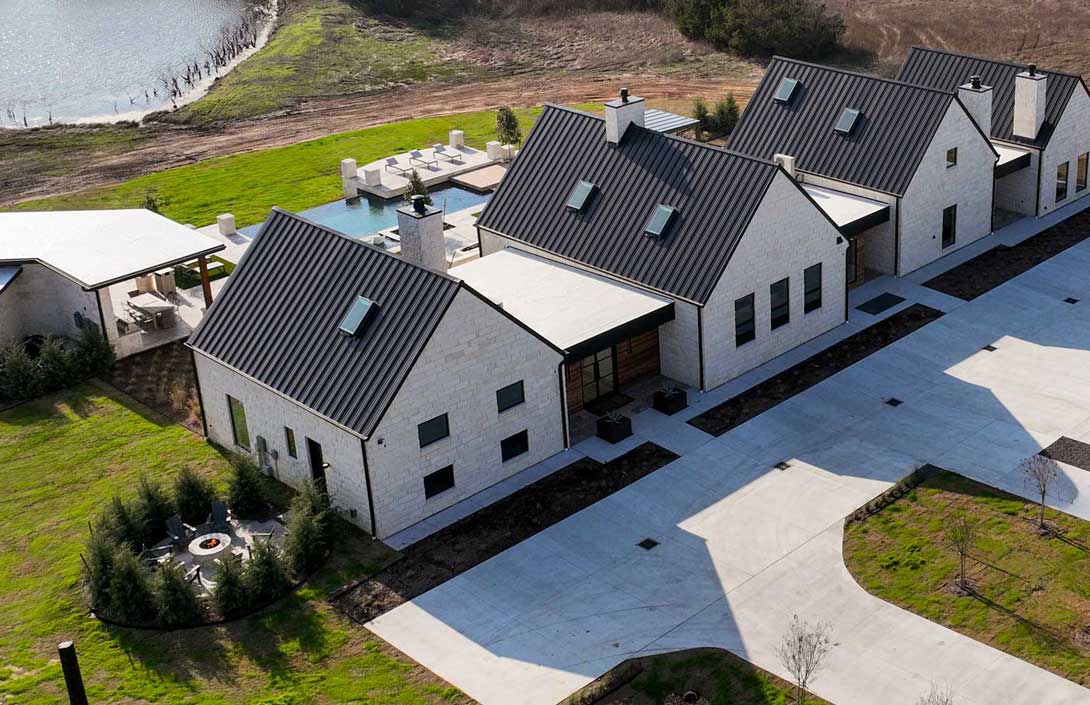 luxury round top vacation rental